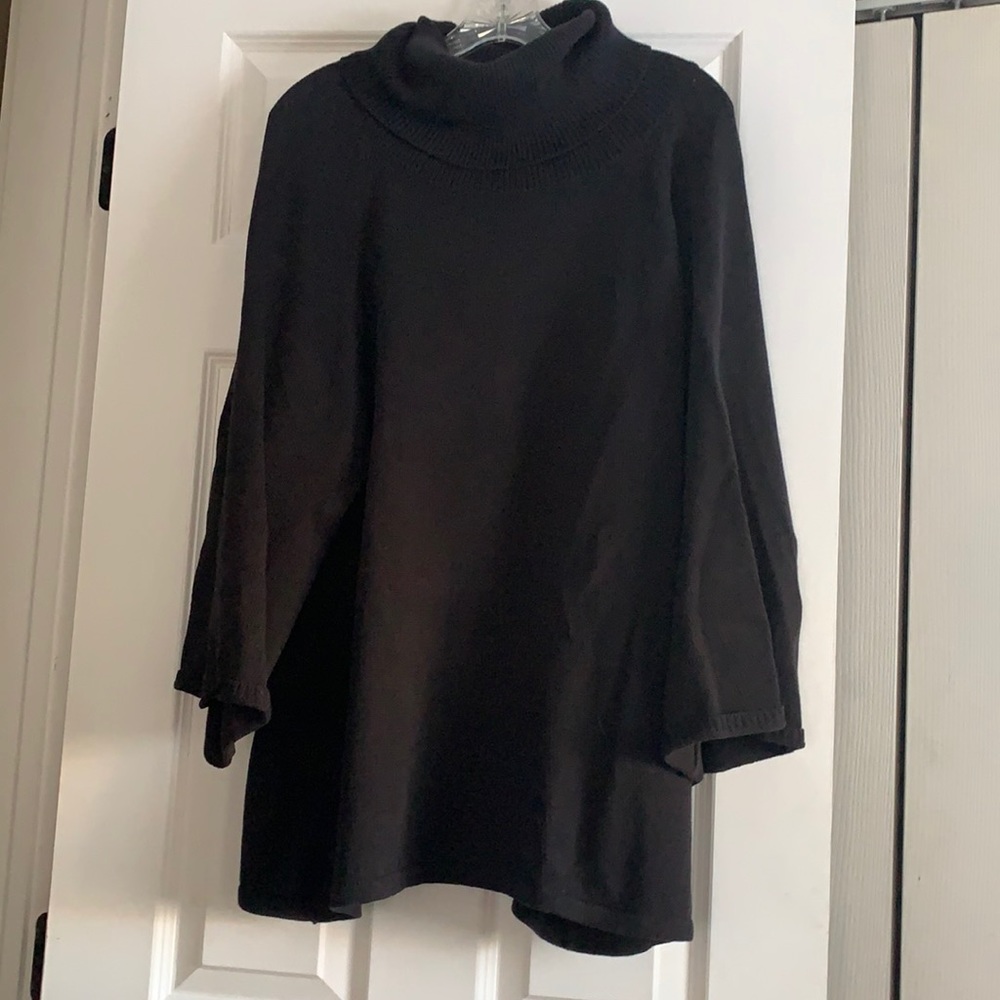 Cambridge Dry Goods Black 100% sweater.  Size 2X